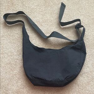 Medium crescent crossbody bag